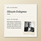 Hüseyin Erdogmus perfumer profile