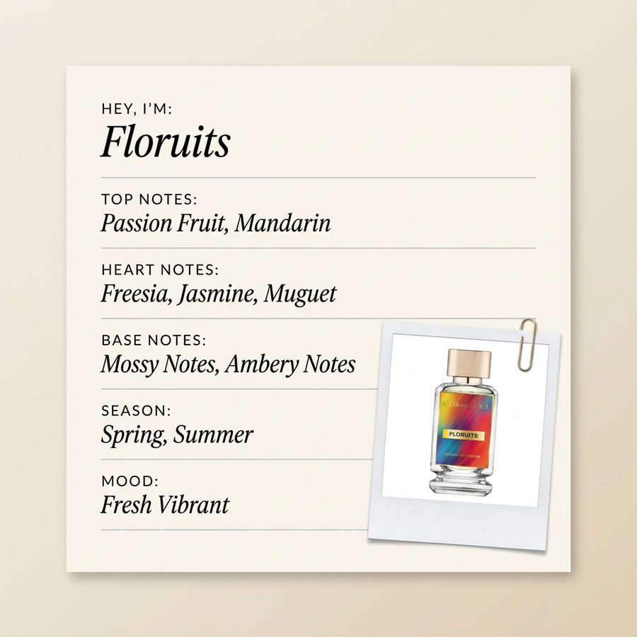 Soleil De Grace Floruits fragrance profile card