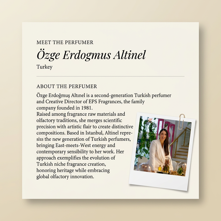 Özge Erdogmus Altinel perfumer profile