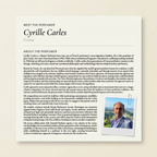 Cyrille Carles perfumer profile