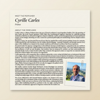 Cyrille Carles perfumer profile