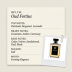 Soma Parfums Oud Fortius fragrance profile card