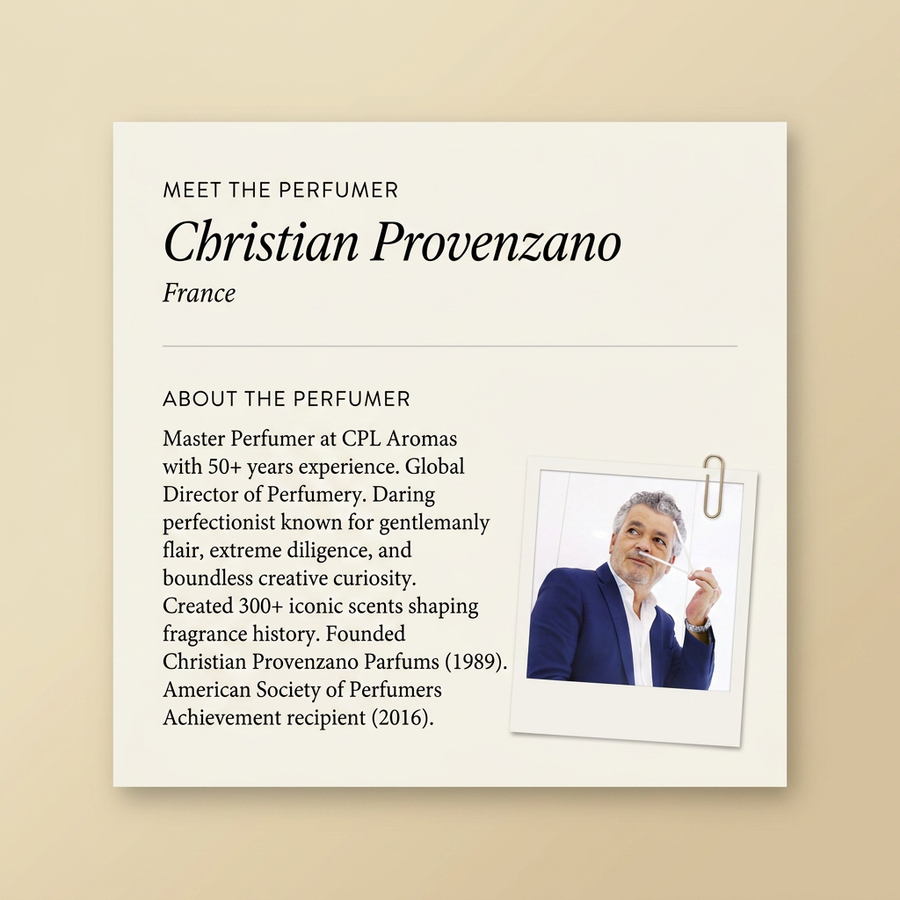 Christian Provenzano perfumer profile