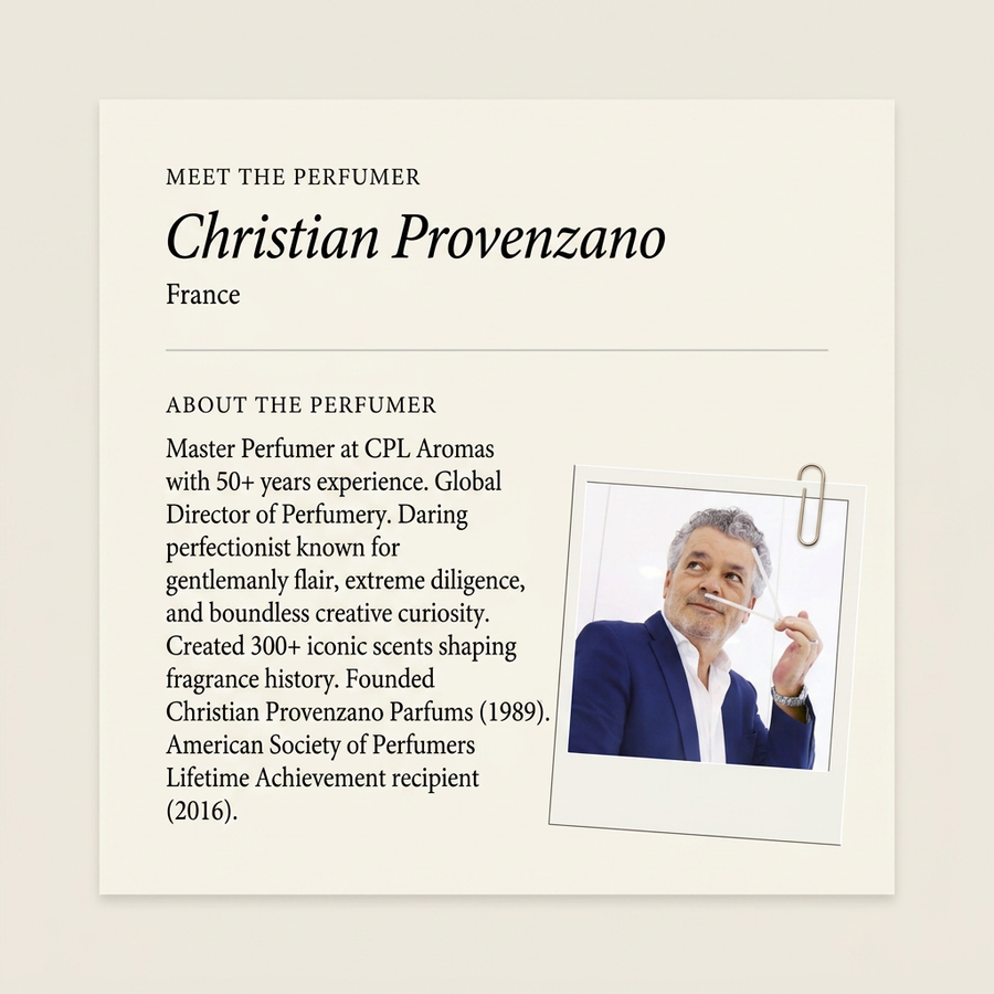 Christian Provenzano perfumer profile