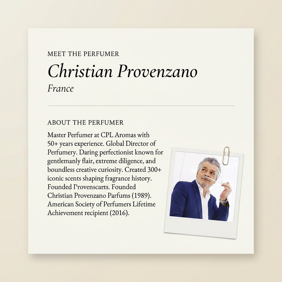 Christian Provenzano perfumer profile