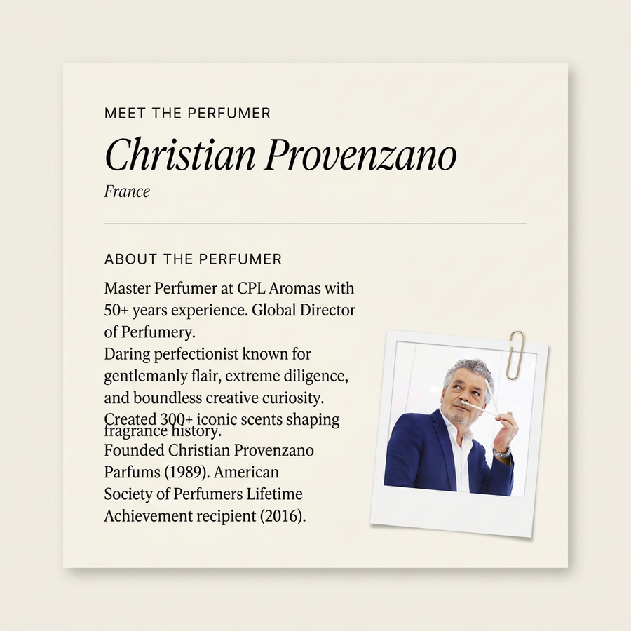 Christian Provenzano perfumer profile