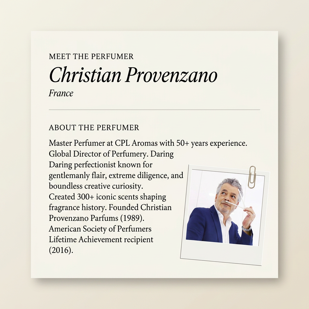 Christian Provenzano perfumer profile