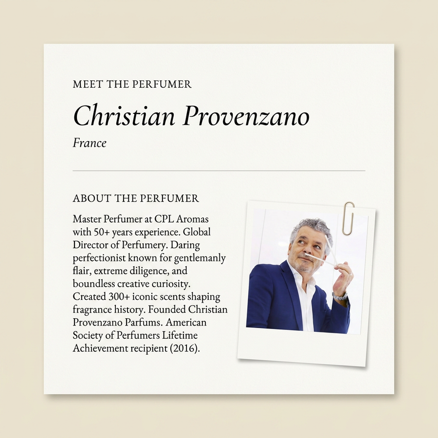 Christian Provenzano perfumer profile