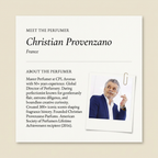 Christian Provenzano perfumer profile