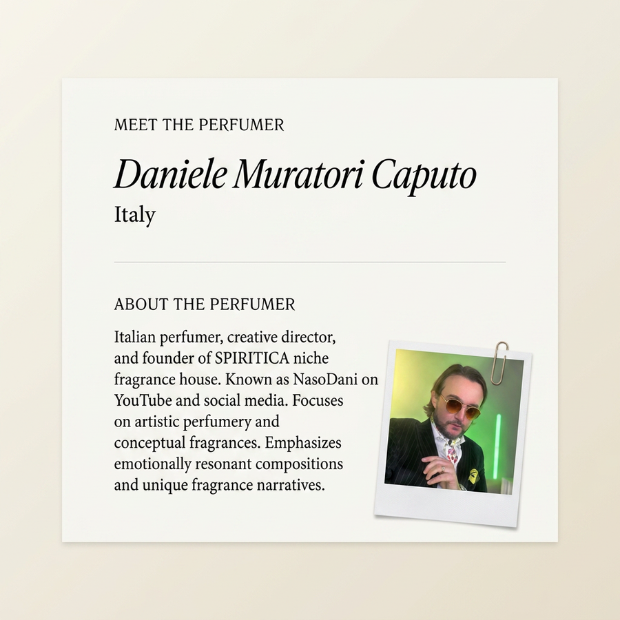 Daniele Muratori Caputo perfumer profile