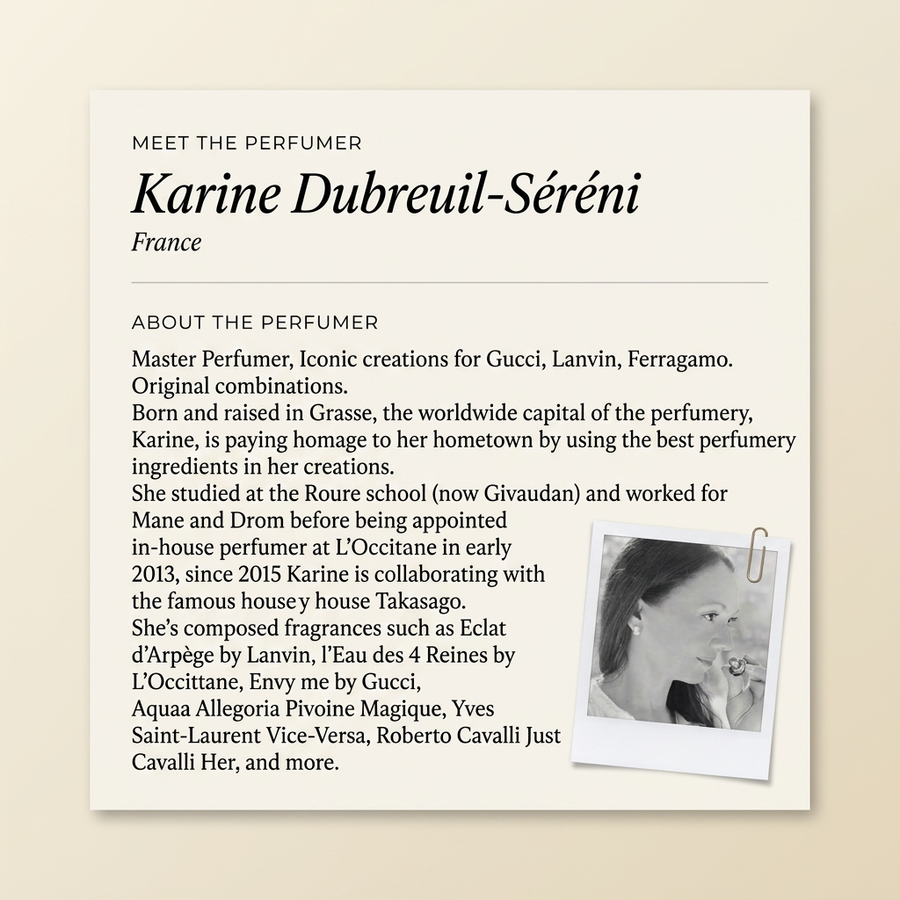 Karine Dubreuil-Séréni perfumer profile