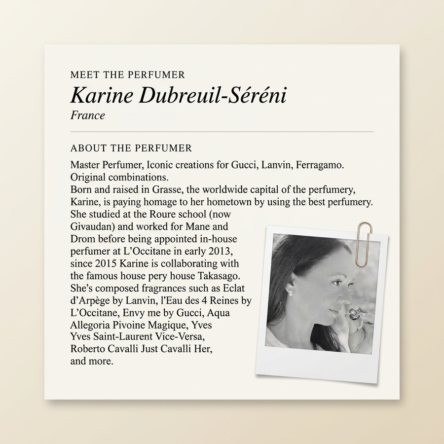 Karine Dubreuil-Séréni perfumer profile