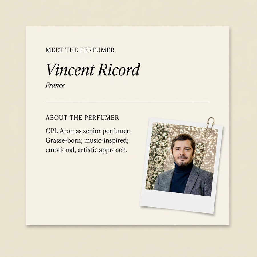 Vincent Ricord perfumer profile