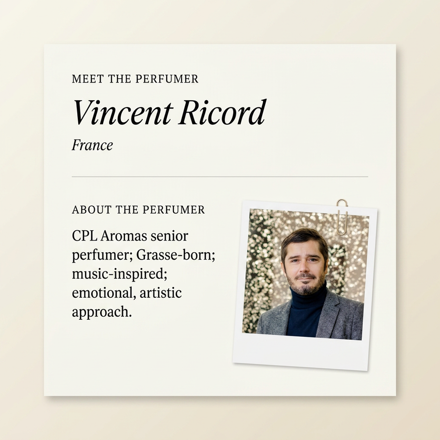 Vincent Ricord perfumer profile