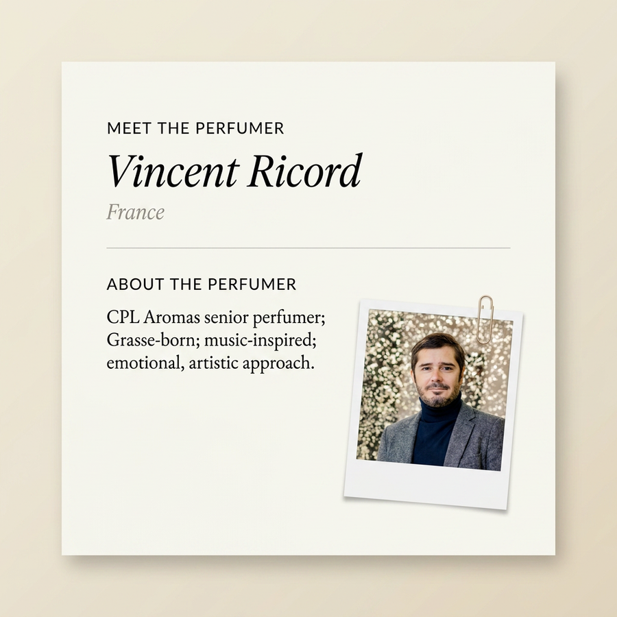 Vincent Ricord perfumer profile