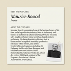 Maurice Roucel perfumer profile