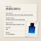 Thameen London PEREGRINA fragrance profile card