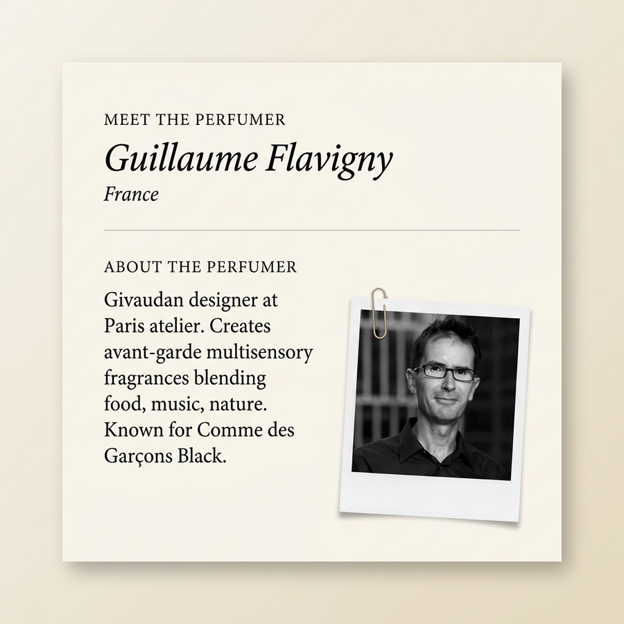 Guillaume Flavigny perfumer profile