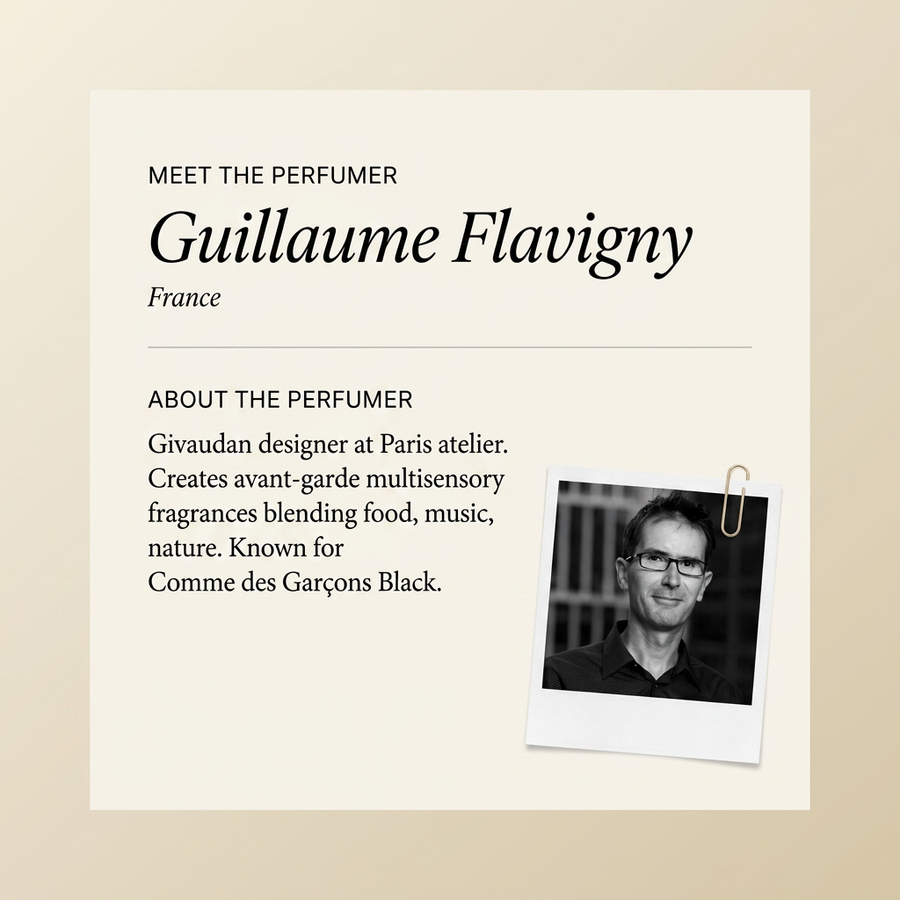 Guillaume Flavigny perfumer profile