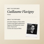 Guillaume Flavigny perfumer profile