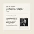 Guillaume Flavigny perfumer profile