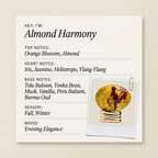 The House of Oud Almond Harmony fragrance profile card