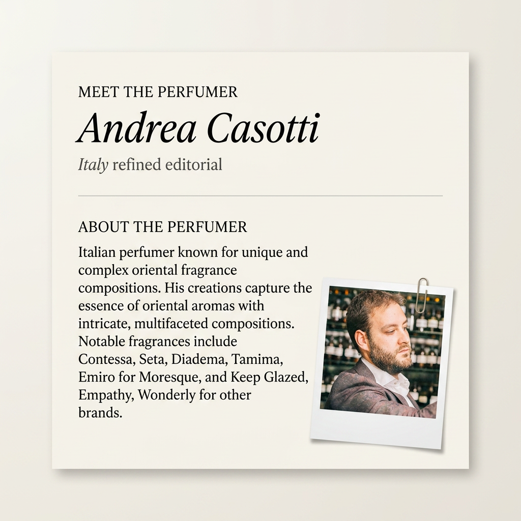 Andrea Casotti perfumer profile