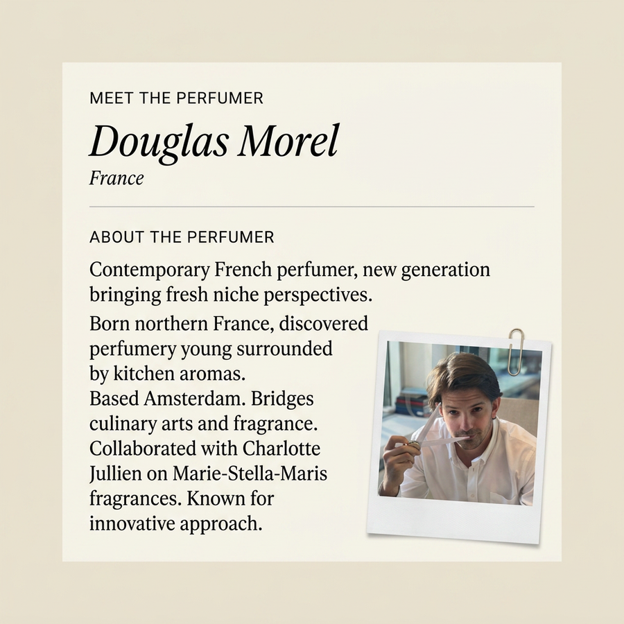 Douglas Morel perfumer profile