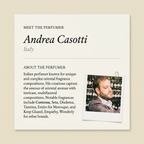 Andrea Casotti perfumer profile