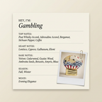 The House of Oud Gambling fragrance profile card