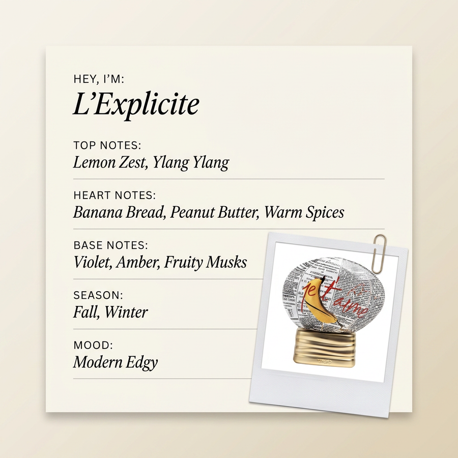 The House of Oud L’Explicite fragrance profile card