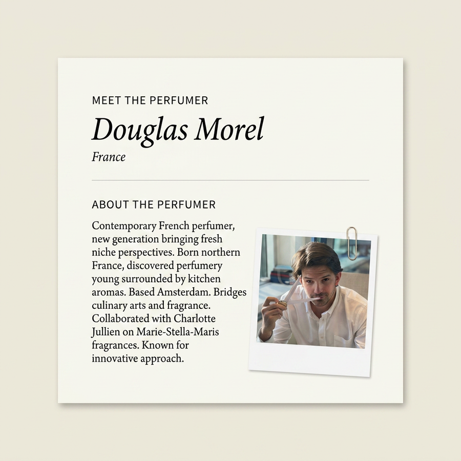 Douglas Morel perfumer profile