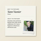 Yann Vasnier perfumer profile