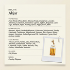 The Spirit of Dubai Abjar fragrance profile card