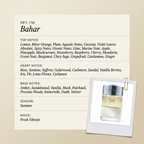 The Spirit of Dubai Bahar fragrance profile card