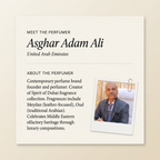Asghar Adam Ali perfumer profile