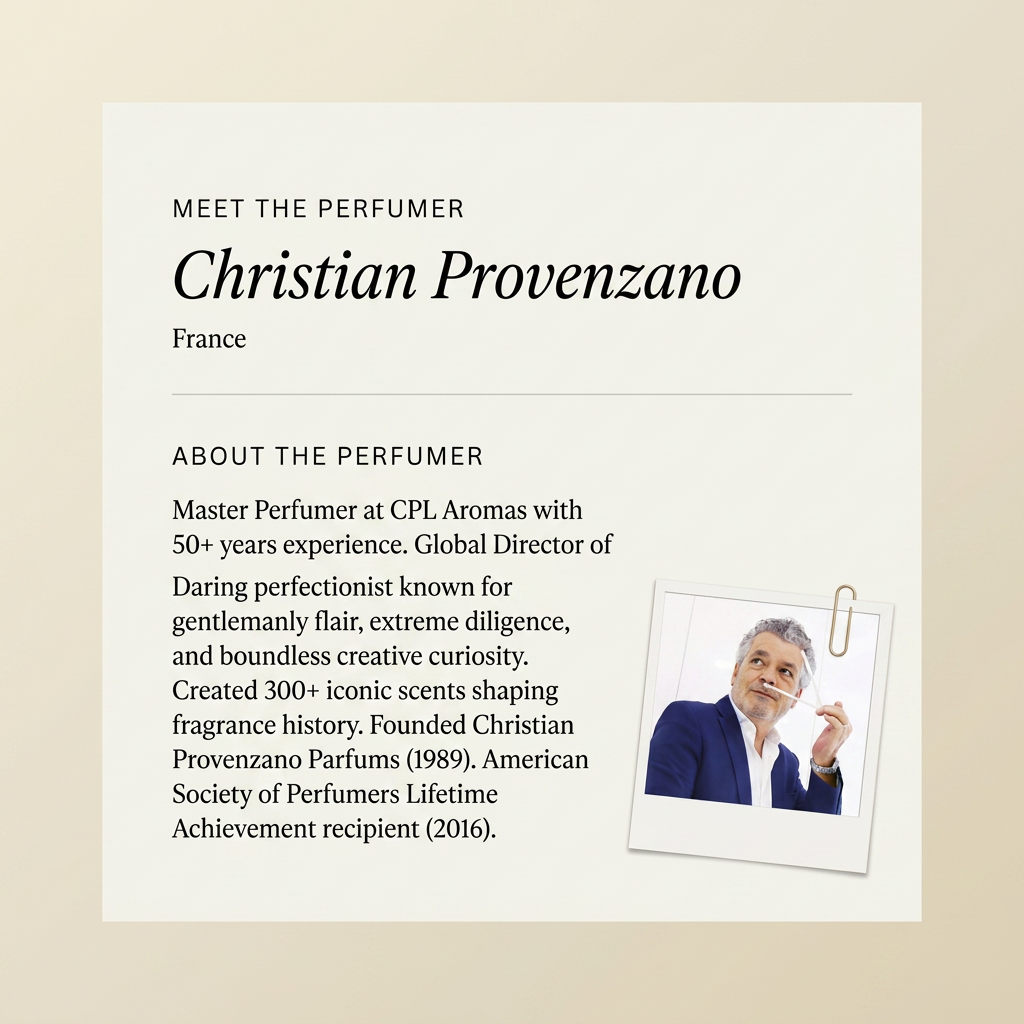 Christian Provenzano perfumer profile