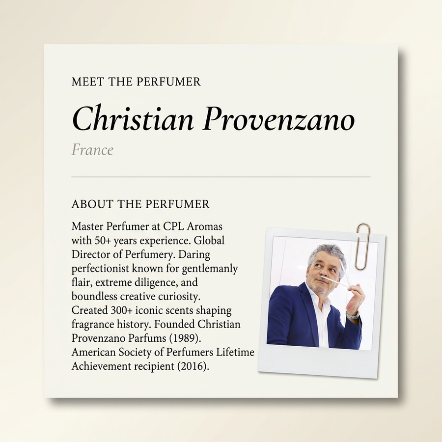 Christian Provenzano perfumer profile