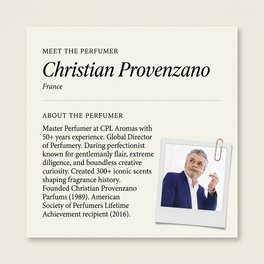 Christian Provenzano perfumer profile