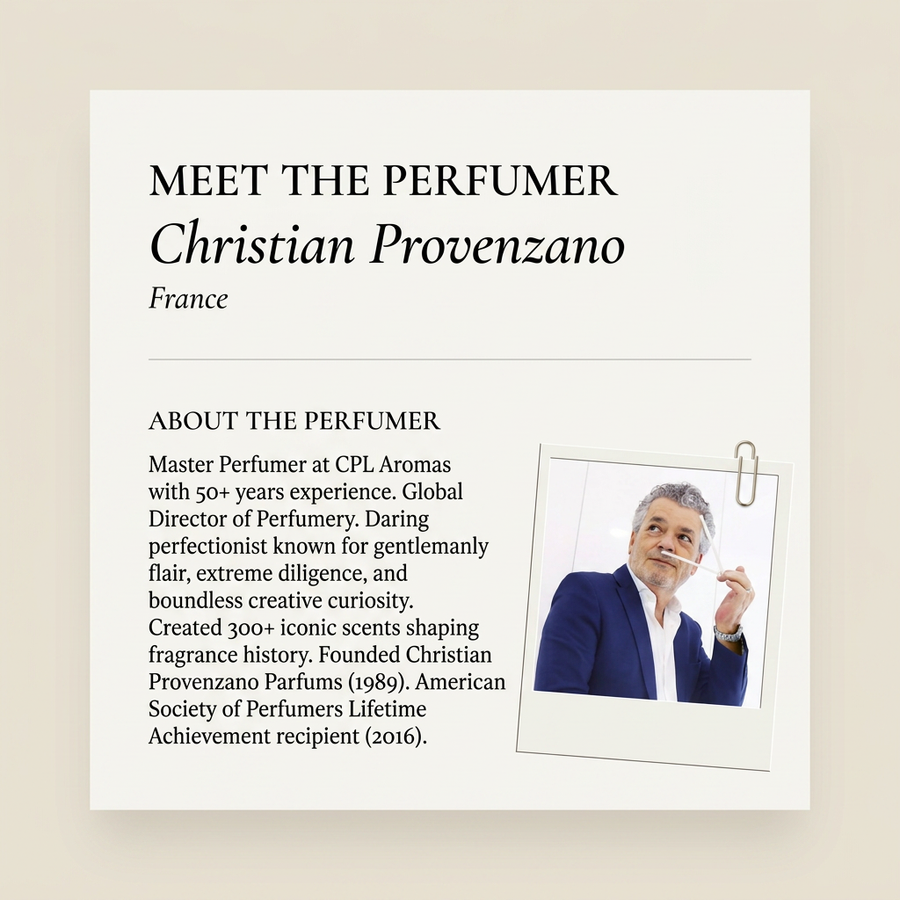 Christian Provenzano perfumer profile