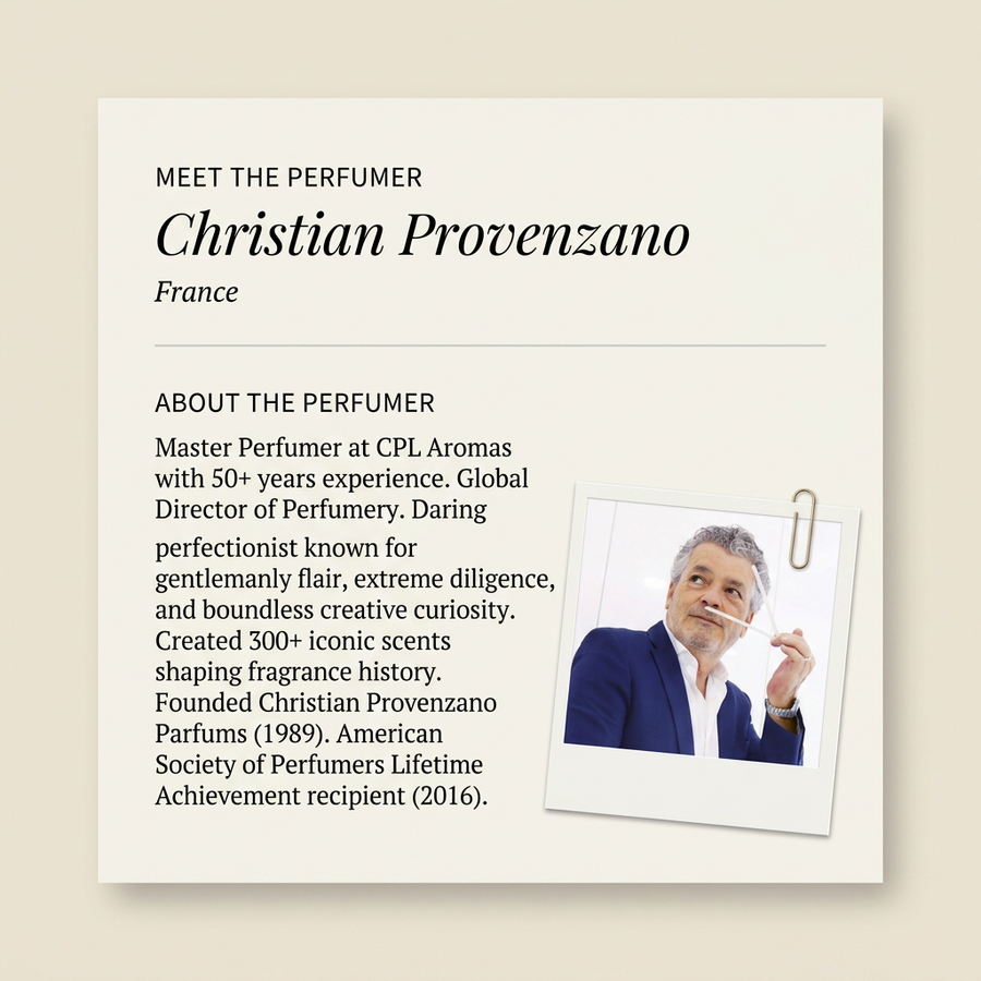 Christian Provenzano perfumer profile