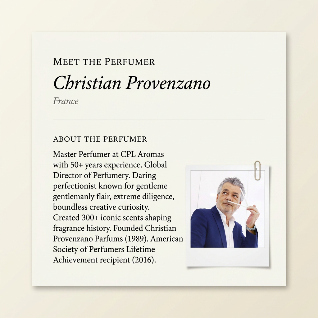 Christian Provenzano perfumer profile