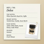Tiziana Terenzi Delox fragrance profile card