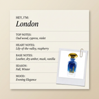 WIDIAN London fragrance profile card