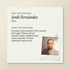 Jordi Fernández perfumer profile