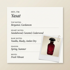 WIDIAN Yasat fragrance profile card